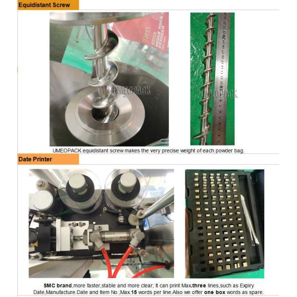 Automatic stick sachet spices powder small filling packing machine