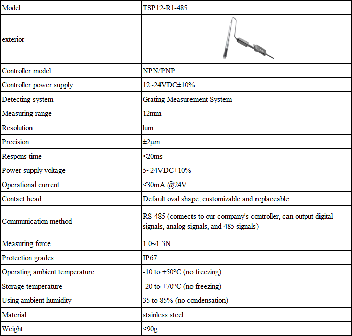 Pen Type Contact Position Displacement Sensor Probe Grating Micrometer Switch