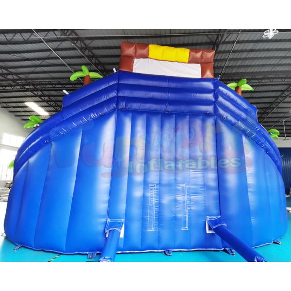 Plato Double Side Inflatable Water Slide Jumper Bounce House