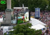 Great waterproof Outdoor Stage LED Display Screen Advertising , LED TV Screen
