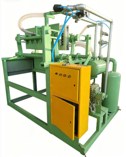 700-1000pcs Per Hour Small Capacity Simple Structure Egg Tray Machine for Eco-Friendly Pulp Molding