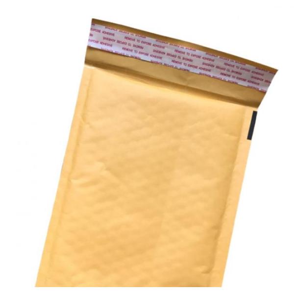 OEM Browm Kraft Bubble Mailers with Hot Melt Adhesive Glue