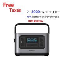 Type-c centrale portative de lithium de sortie de C.C d'USB 230V 50Hz 1000W à C.A. de charge de voiture