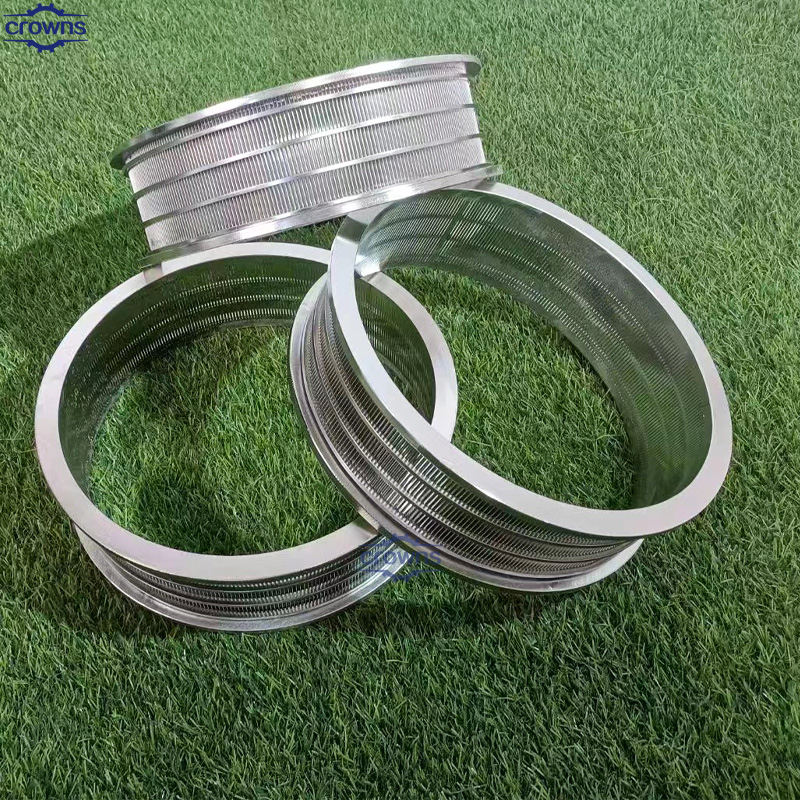 Johnson Wedge Wire Continuous Slot Filter Tube SS304 клинная проволока с экраном Джонсона для фильтрации барабана