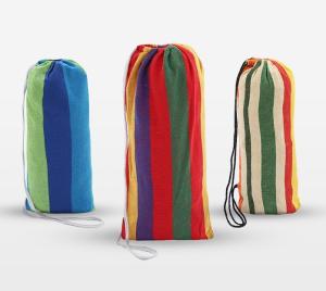 Non-woven Fabric Canvas Hammock Bed Folding Double Hanging Nylon for Outdoor