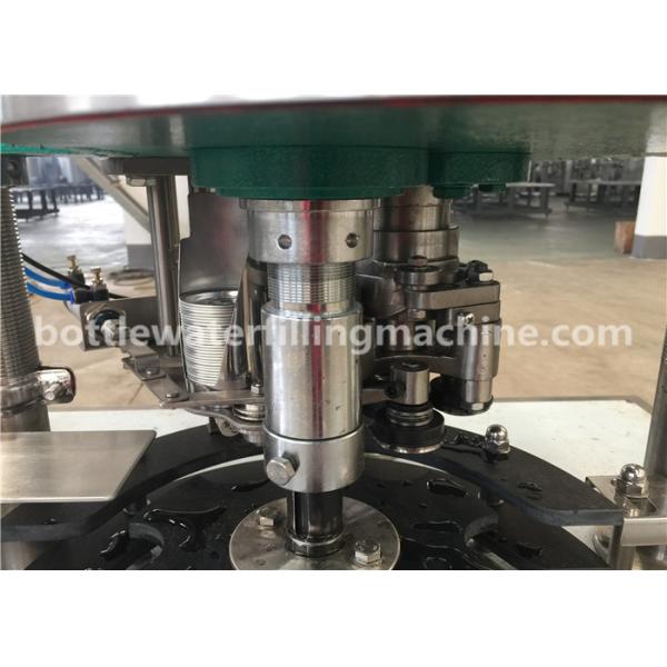 Juice / Milk Beverage Filling Machine , Aluminum Can Filling Sealing Machine