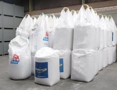 Two Handle 165gsm Big Bag 500kg One Ton Sand Bags 100% Virgin