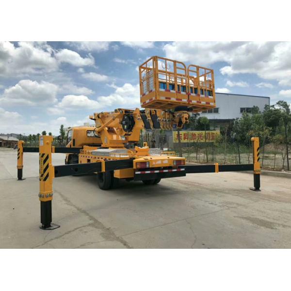 Elevación controlada electrónica aérea del camión de elevación del 12m del recogedor automático de la cereza