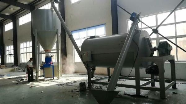 Linha de produção pequena do misturador da massa de vidraceiro da parede da economia com embalagem da planta da mistura 5t/H