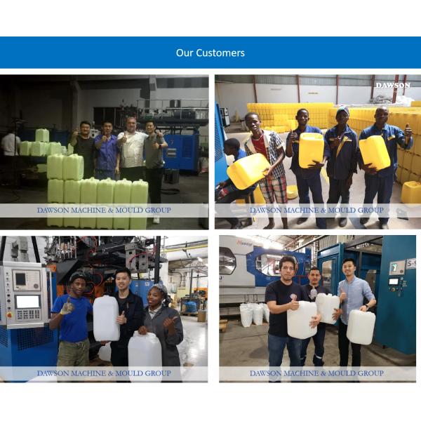 Hdpe Пластик 20l 25l 30l Одностанционная смазочная машина Моторное масло Химикаты Пальмовое масло Джерикан Вздувная литья