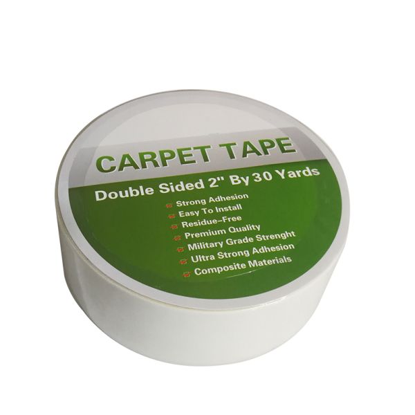 Wholesale Price Hot Melt Carpet Tape Double Sided Rubber Adhesive Pressure Sensitive Hot Melt Ginger Free Sample for Masking