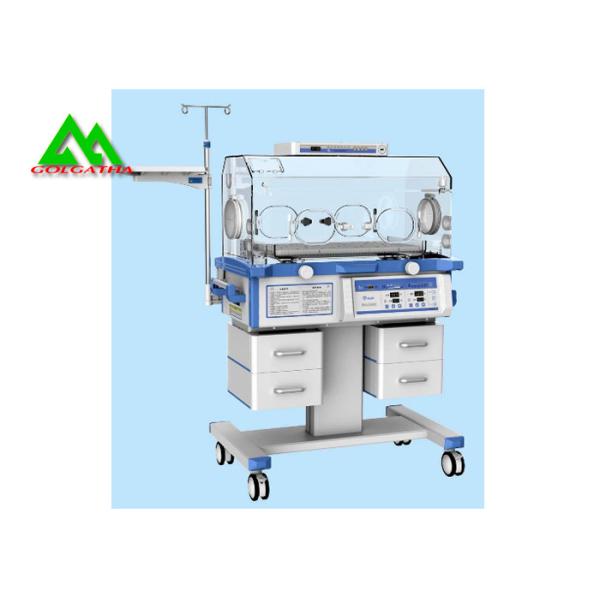 Hospital Newborn Infant Incubator With Wheels , Neonatal Transport Incubator