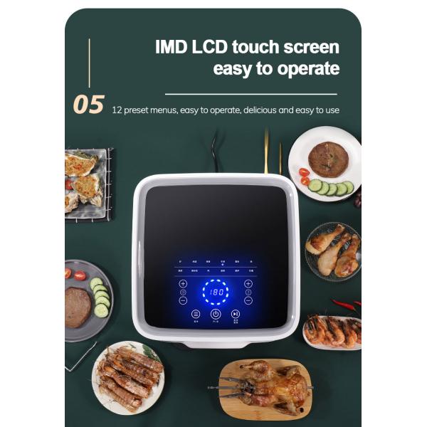 12L Multi Function Toaster Oven Air Fryer 1600W 12.7qt Large Capacity