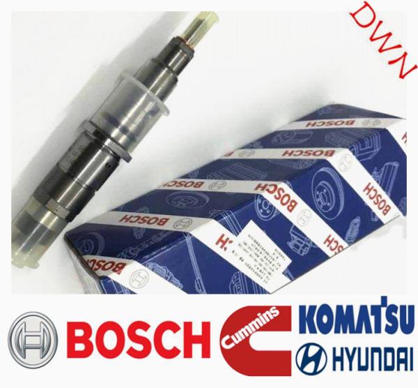 Injetor comum 0445120231=0445120059 do motor do combustível diesel do trilho de BOSCH para o motor de Cummins KOMATSU200-8 HyundaiHL770-7A