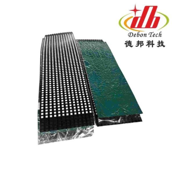 Pulley Drum Ceramic Lagging Sheet Lining With Cn Bonding Layer
