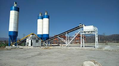 Hzs60 Concrete Batching Plant with 60m3/H Batching Performance