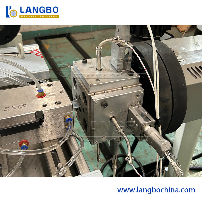 PVC Price Tag Extrusion Machine with Customized Extrusion Die, Precision Forming System, and 55/28 Single Screw Extruder