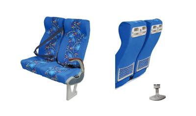865*400*1110mm Bus Passenger Seats Large Load Capacity With Magzine Net