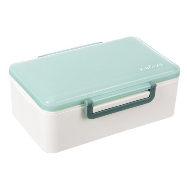 Microwave Heated Single Lunch Box For Office Workers Students