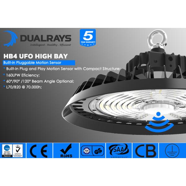 Свет залива СИД UFO чулка склада Европы высокий со снабжением жилищем брошенным плашкой для фабрик