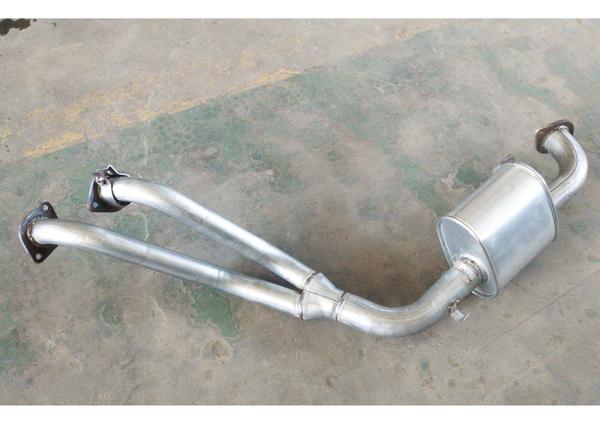 Stainless Steel 409 Performance 2.25 Inlet Universal Exhaust Muffler