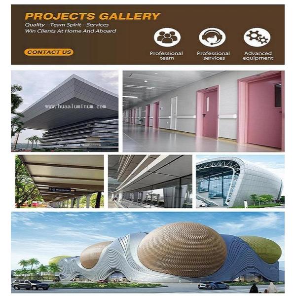 Brushed Heat Insulation Honeycomb Aluminium Panel Sandwich Structure