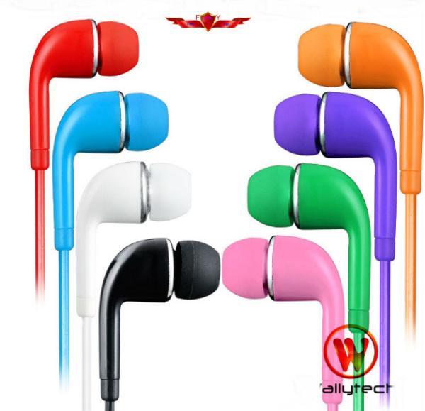 HD Sound Quality 3.5MM Wired In Ear Earphone With MIC Volume For Samsung Galaxy Note3
