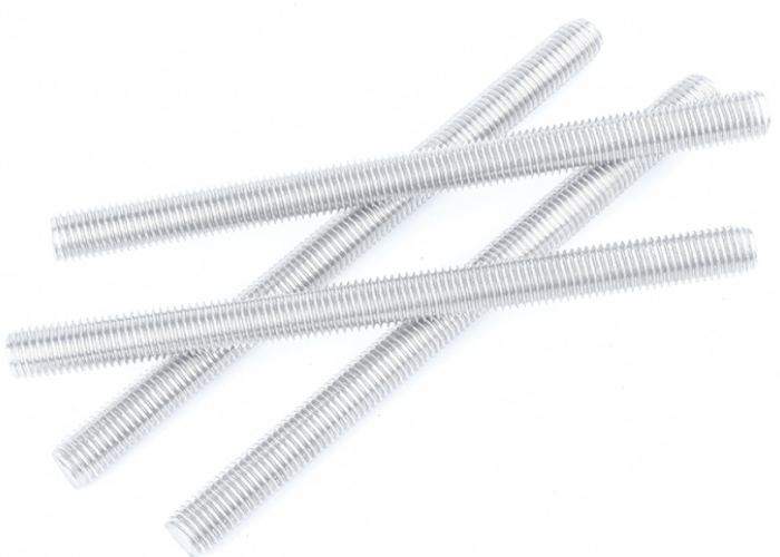 M10*1000mm Length  6061 7075 Aluminum Metal Bolt  Thread Rod, Thread Bar, Thread Stud