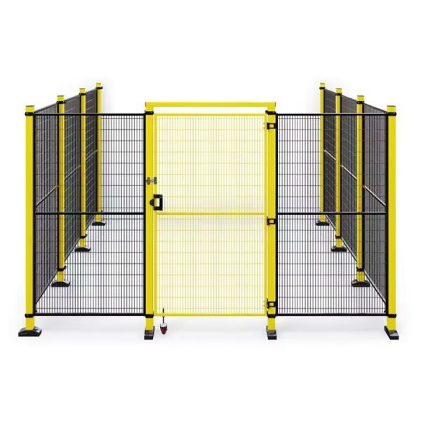 Robot Safety Fence Designed for Installation and Reconfiguration Supporting Dynamic Safety Requirements in Automated Factories