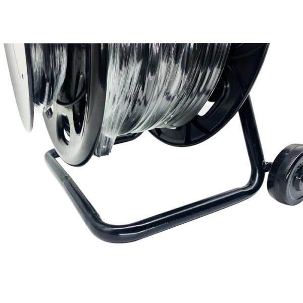 Waterproof Outdoor Fiber Optic Cable Reel Anti Drop Fiber Optic Cable Drum