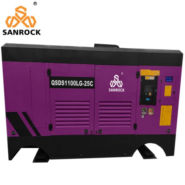 SANROCK винтовой воздушный компрессор Водяной колодец Высокое давление винтовый воздушный компрессор