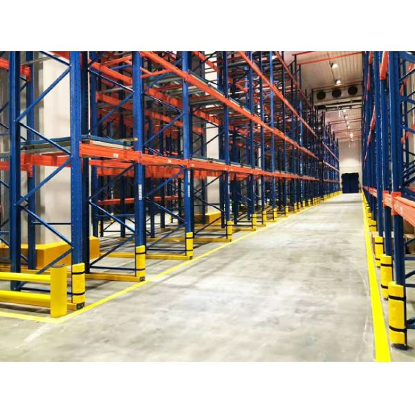 Heavy Duty Pallet Rack Protector Warehouse Pallet Rack Column Protection Flexible Plastic Guard Upright Protector