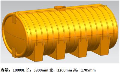 Aging Resistance 10T Roto Moulding Water Tank Forging