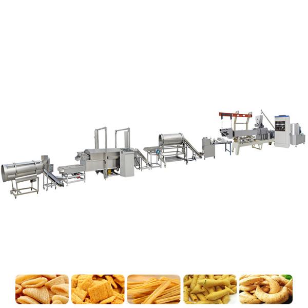 2D extrusora Fried Snack Production Line 200kg/H do alimento de petisco 3D