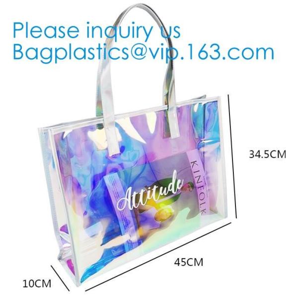 Hologram Clear Bag, Great For Sports Games, Work, Security Travel, Stadium Venues Or Concert