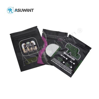 Astm aprovou levanta-se a prova impressa laminada sacos do cheiro do alimento costume material para a erva daninha
