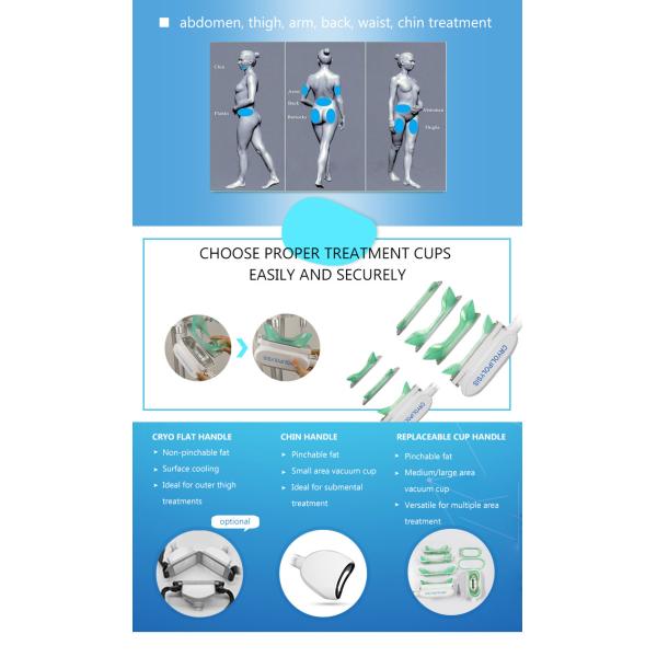 Живот горя высокое эффективное Cryolipolysis уменьшая машину