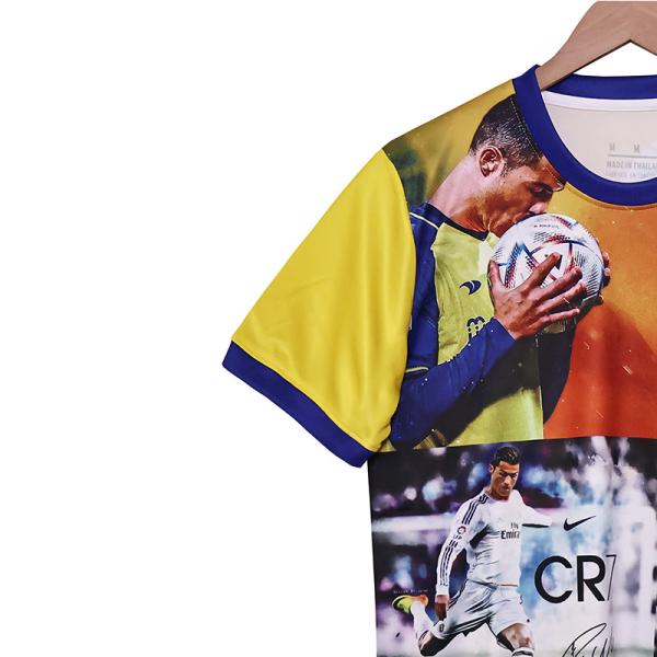 Commemorative Edition Football Fan Jerseys for Cristiano Ronaldo 2025-2026