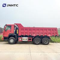 Sinotruk Howo 336 6x4 Camion à décharge Couleur rouge Chine Howo camion à décharge en bon état Camion à décharge