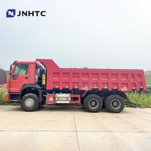 Sinotruk Howo 336 6x4 Дампер-грузовик Красный цвет Китай Howo Дампер-грузовик В хорошем состоянии Дампер-грузовик