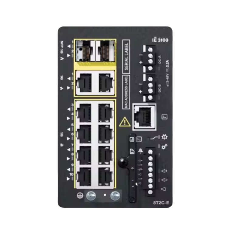 Brand New Cisco IE-3200-8P2S-E Rugged 8 Port Catalyst Switch with POE Functionality