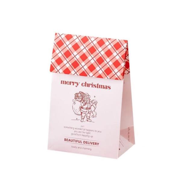 Saco de embalagem independente de Natal Leite Data Café Doces Caramelo Caixa de embalagem