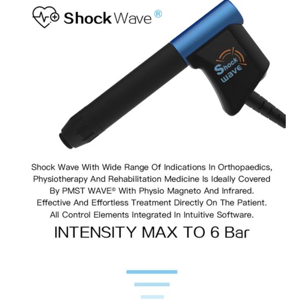 Прибор физиотерапии ЭМТТ экстракорпоральной радиальной машины терапией ударной волны магнитный для глубоких тендинопатий