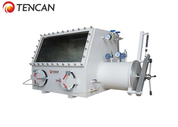 0 ao equipamento de laboratório SS da caixa de luva da pressão de -0.1MPa material