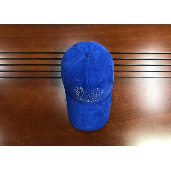 Hot Sales ACE Unisex 5 panels Blue Silk Print Logo With Flat Embroidery Logo on Left Panels Baseball Cap