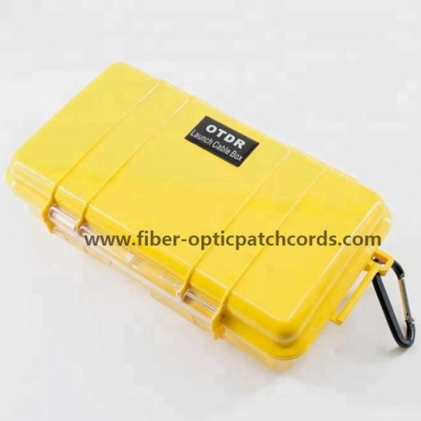 OTDR Launch Cable Box Waterproof OTDR Fiber Ring Box Dummy Fiber Single / Multi Mode