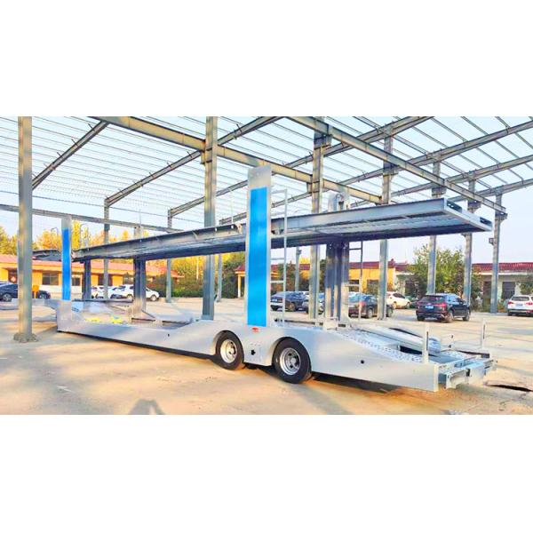2 Axle Car Carrier Trailer Truck Car Hauler Car Transport Trailer European style for Sale in Russia