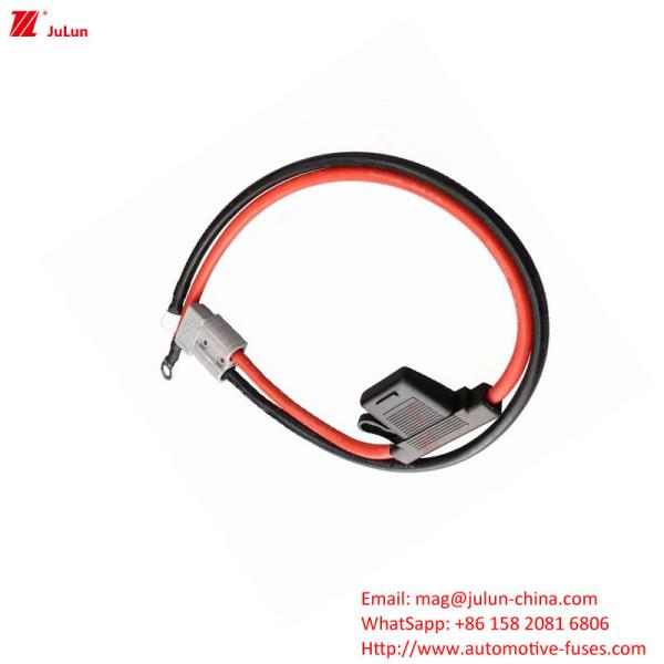 Eu UL certification of auto spare parts fuse holder/box external dimension of mooring new energy vehicle fuse holder