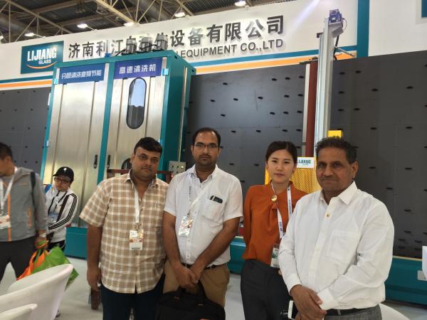 High Speed Glass Washing Machine , Glass Production Line Intelligent Control