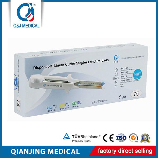 2.5mm Adult Disposable Surgical Linear Cutter Stapler With Reload Cartridge